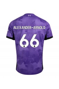 Liverpool Alexander-Arnold #66 Jalkapallovaatteet Kolmaspaita 2023-24 Lyhythihainen
